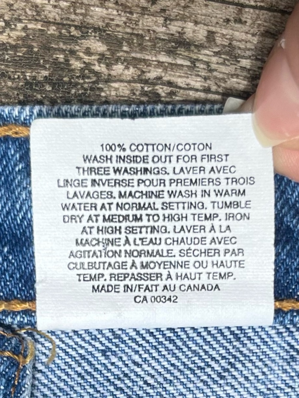 Vintage 90s Levi’s 606 Mom Jeans Made in Canada High Rise 26 - Picture 11 of 15